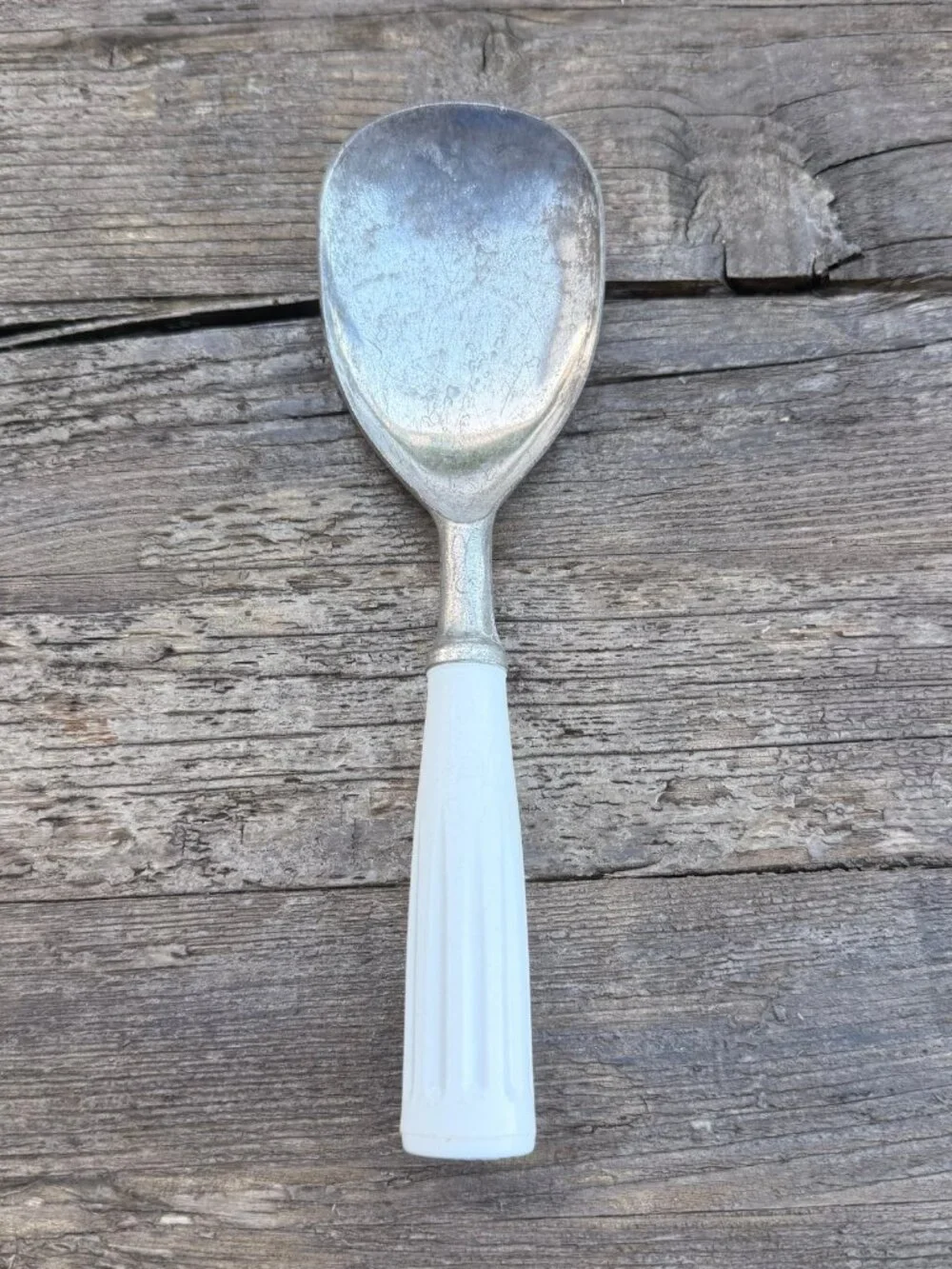 Vintage Antique Ice Cream Scoop Lot Gilchrist No 31 Wood Handle & Echo Scoop